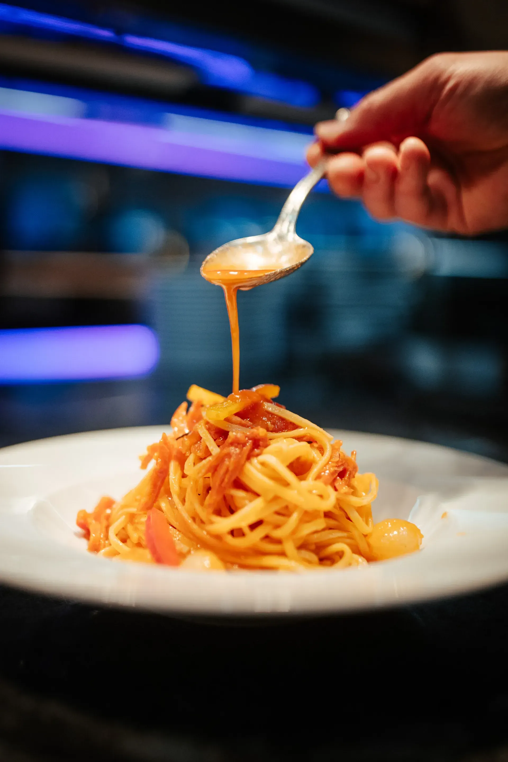 Frische Nudelgerichte im Greenvieh